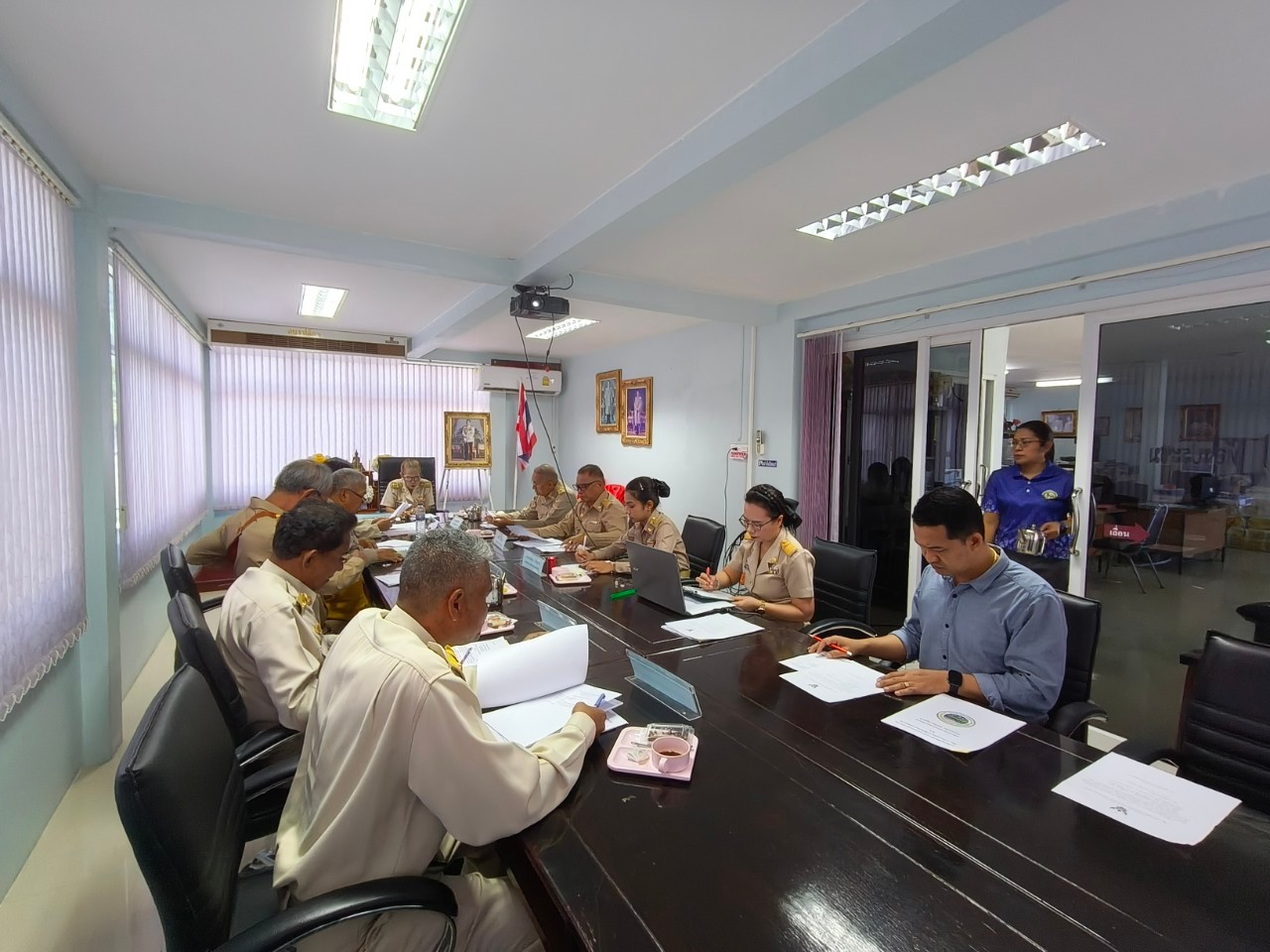 การประชุมสภาองค์การบริการส่วนตำบลเขาหัวควาย สมัยสามัญ สมัยที่ 1 วันที่ 7 กุมภาพันธ์ 2568 เวลา 10.00 น. ณ ห้องประชุมองค์การบริหารส่วนตำบลเขาหัวควาย