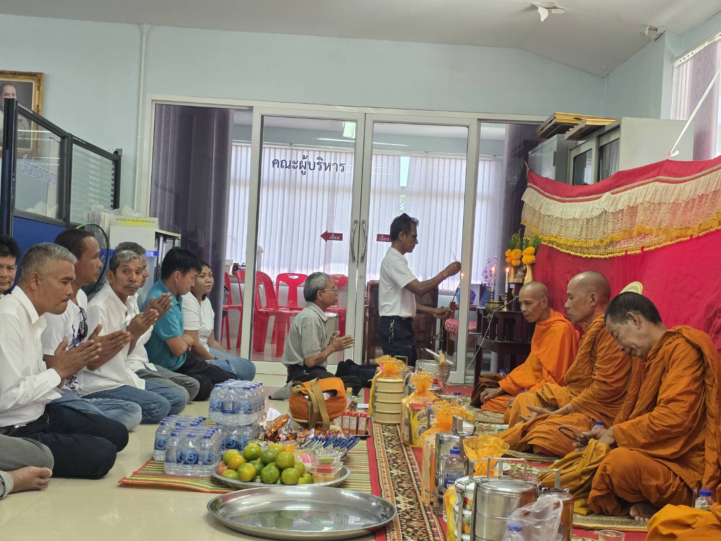 กิจกรรมทำบุญองค์การบริหารส่วนตำบลเขาหัวควาย 30 เมษายน 2569